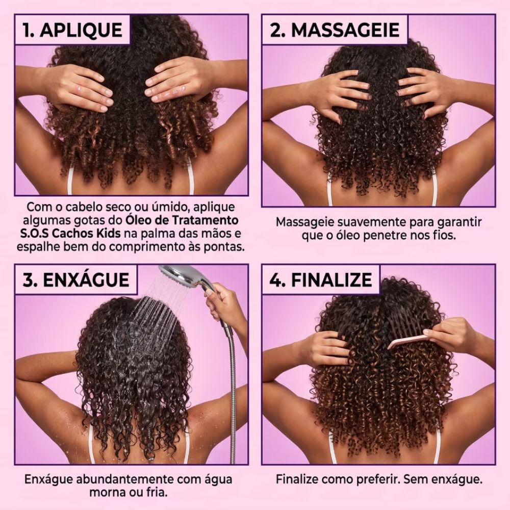 Óleo Salon Line SOS Kids Hidratação 42ml