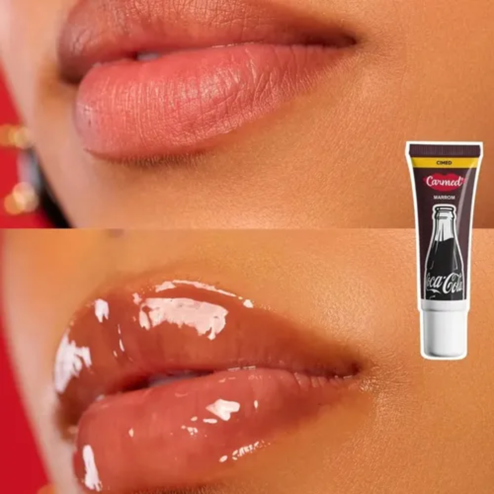 Hidratante Labial Carmed Coca Cola Marrom 10g