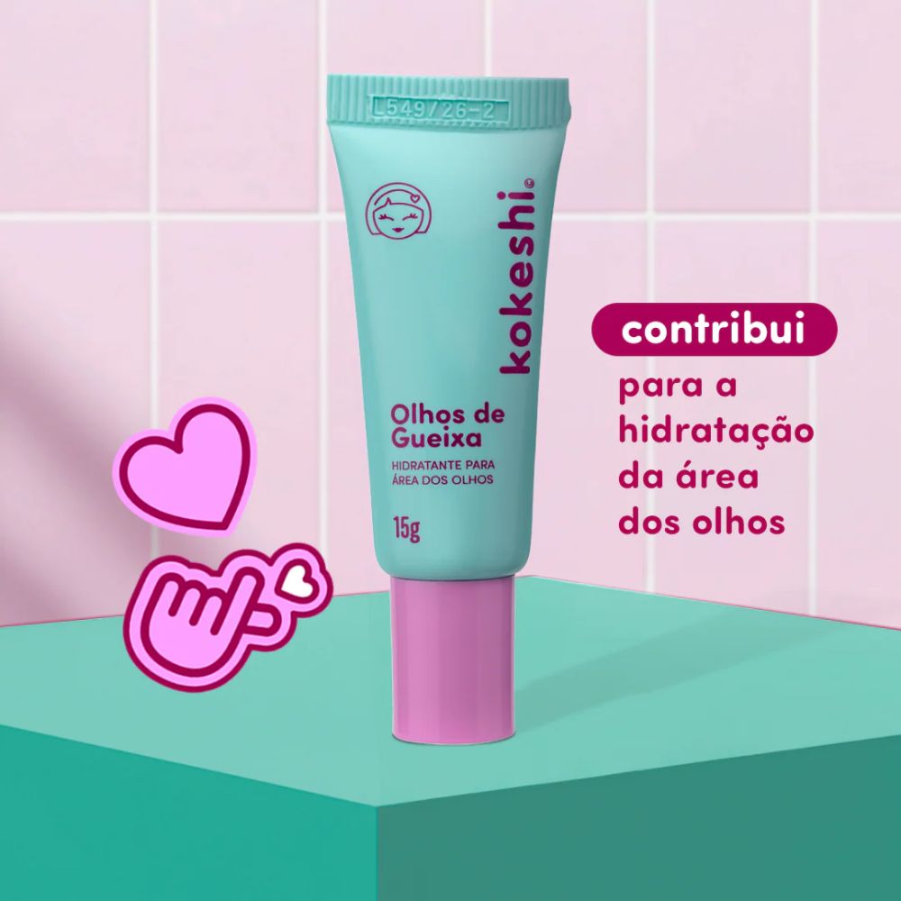 Hidratante Renovador Kokeshi Olhos de Gueixa 15g