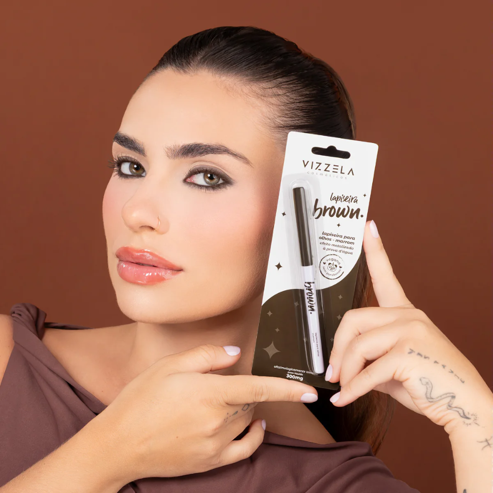 Lapiseira para Olhos Vizzela Brown