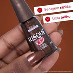 Esmalte Risqué KitKat Choco Cósmico 8ml