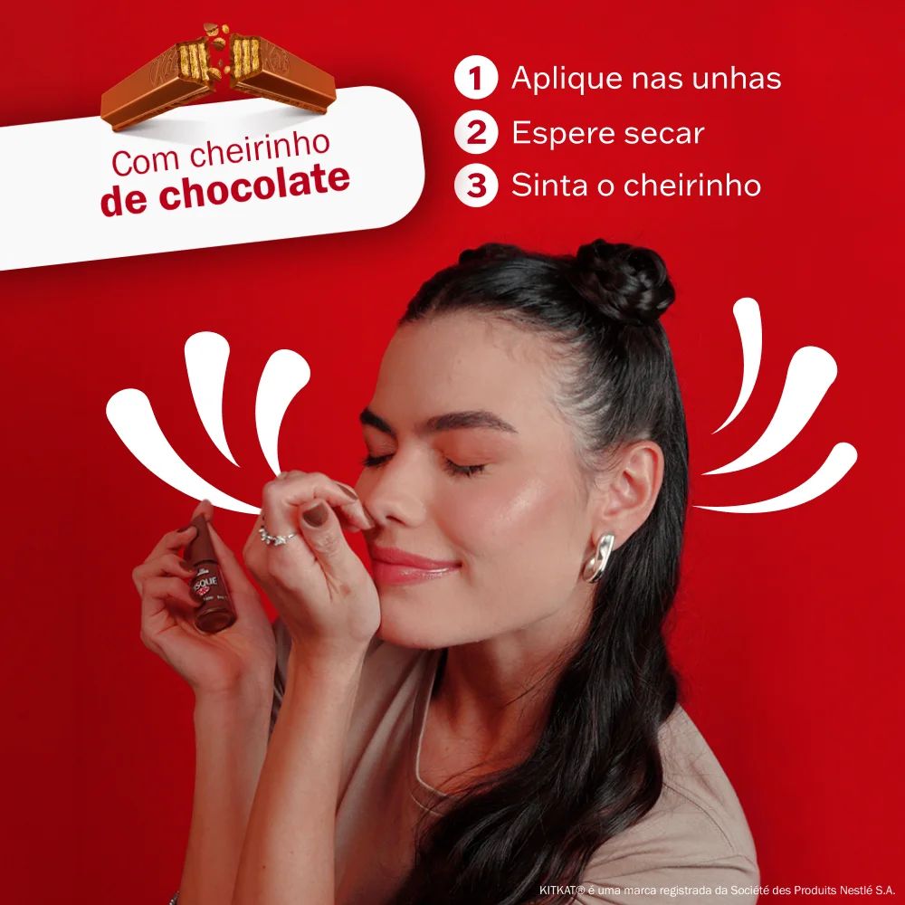Esmalte Risqué KitKat Choco Cósmico 8ml