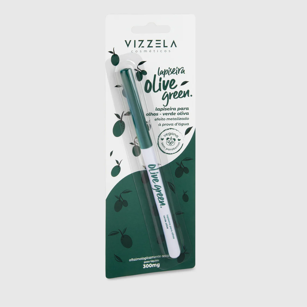 Lapiseira para Olhos Vizzela Olive Green