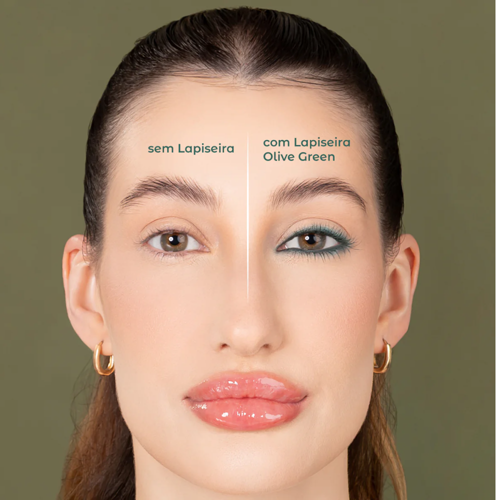 Lapiseira para Olhos Vizzela Olive Green