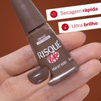 Esmalte Risqué KitKat Vem Kit Kero 8ml