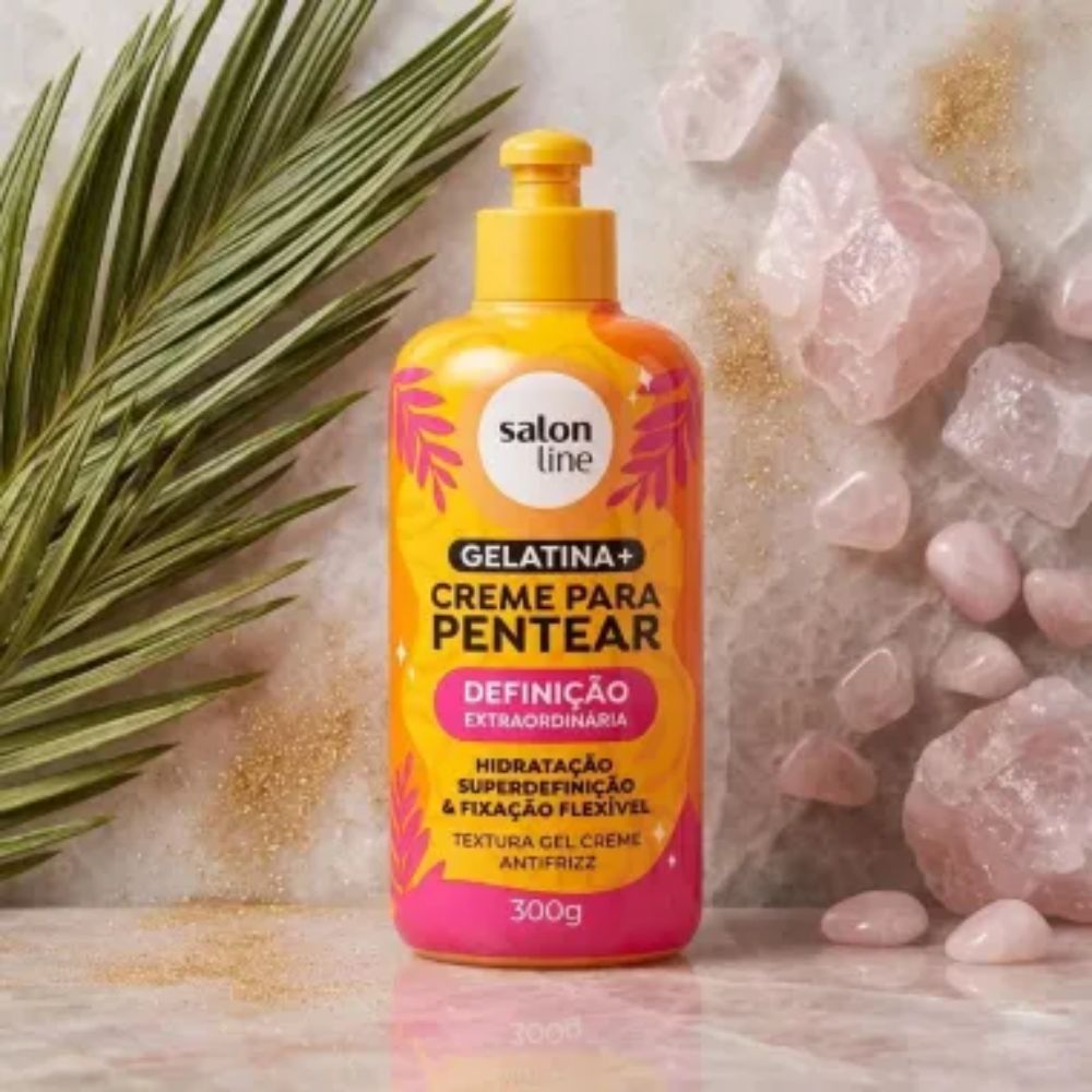 Creme Para Pentear Salon Line Definição Extraordinária 300g