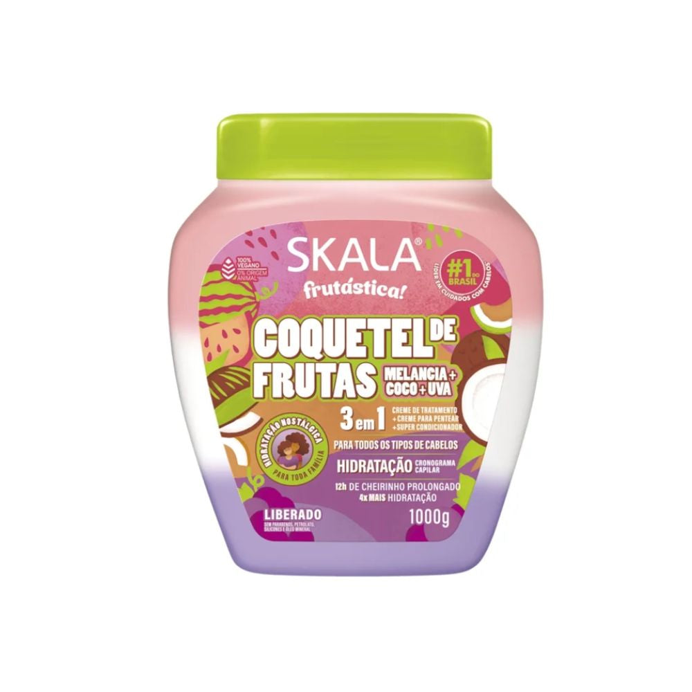 Creme de Tratamento Skala Coquetel de Frutas 1000g