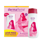 Kit Sabonete Líquido Íntimo Dermafeme Floral 2 Unidades 200ml Cada