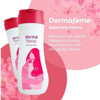 Kit Sabonete Líquido Íntimo Dermafeme Floral 2 Unidades 200ml Cada