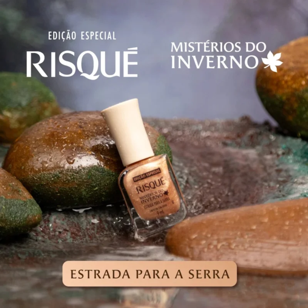 Esmalte Risqué Mistérios do Inverno Estrada para Serra 9ml
