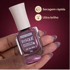Esmalte Risqué Mistérios do Inverno Café com Canela Metálico 9ml