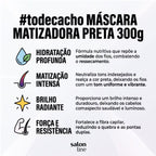 Máscara Matizadora Salon Line #ToDeCacho Preta 300 g