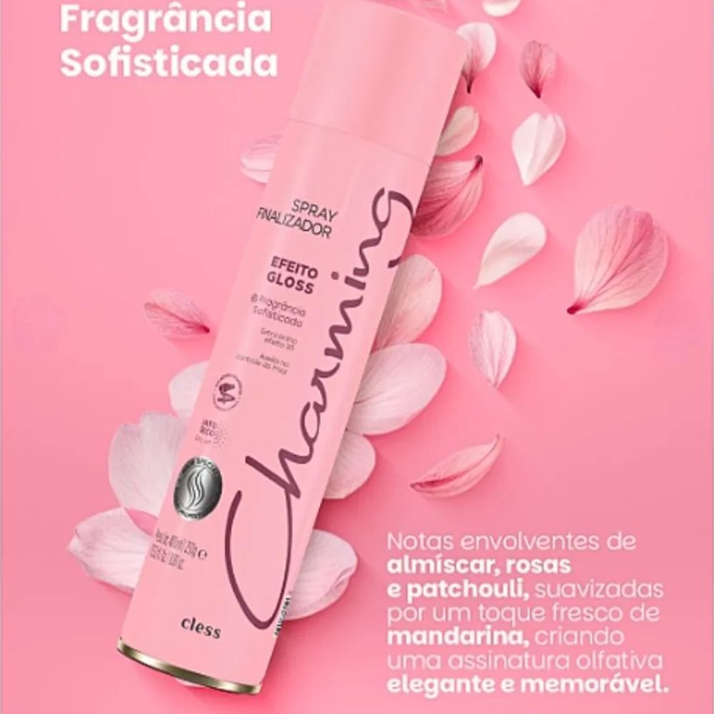 Spray Charming Brilho Intenso 400ml