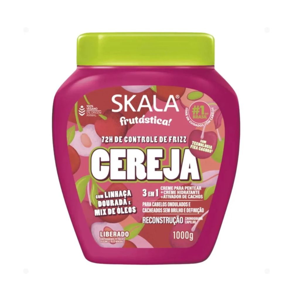 Creme de Tratamento Skala Cereja 1000g