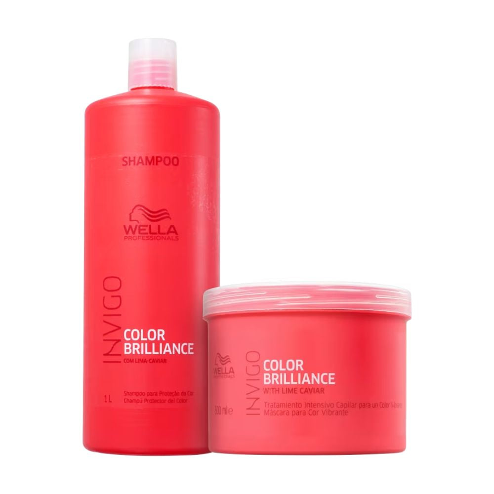 Kit Wella Professionals Invigo Collor Brilliance Duo Salon Bright