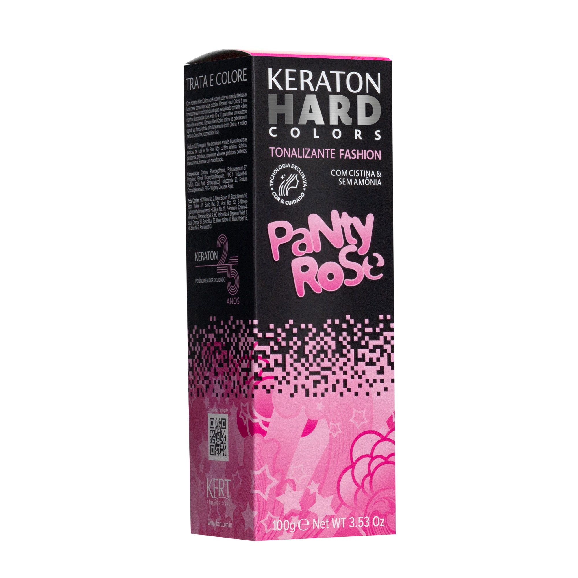 Tonalizante Keraton Hard Colors Panty Rose 100g