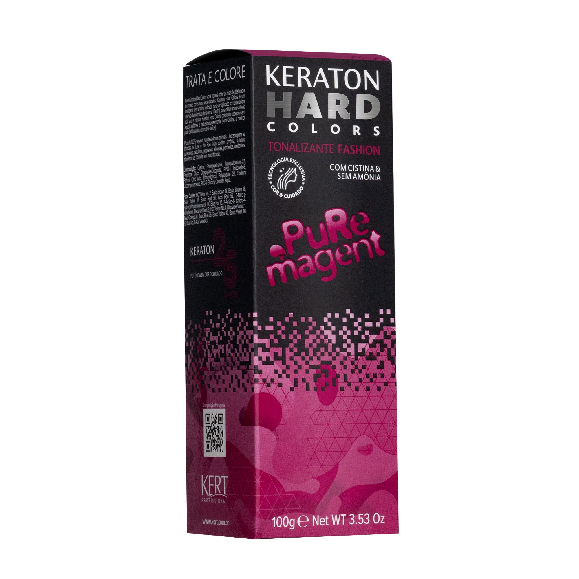 Tonalizante Keraton Hard Colors Pure Magenta 100g