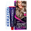 Tonalizante Keraton Demi Color 8.1 Louro Claro Cinza