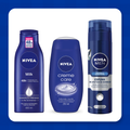 Kit Nivea Milk Loção Hidratante 400ml + Creme Care Sabonete Líquido 250ml + Espuma de Barbear Nivea Men Originals Hidratante 200ml