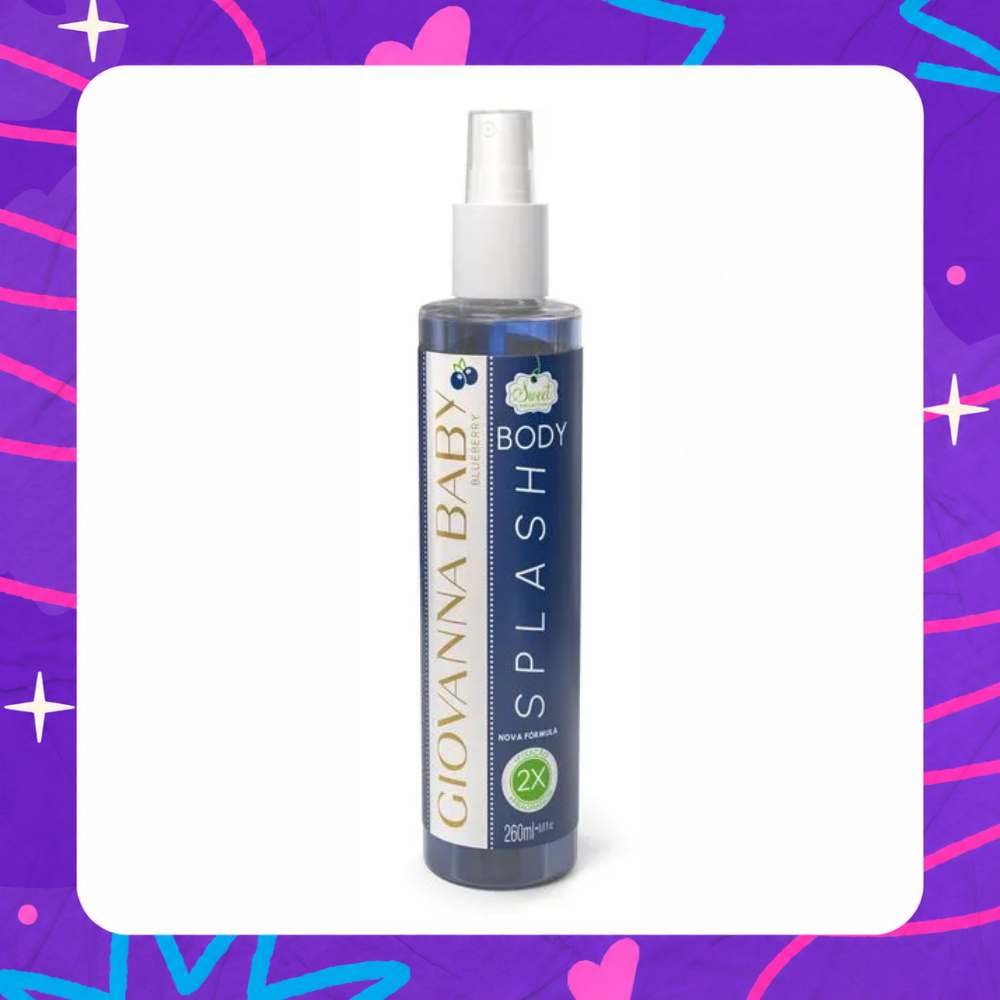 Body Splash Giovanna Baby Blueberry 260 ml