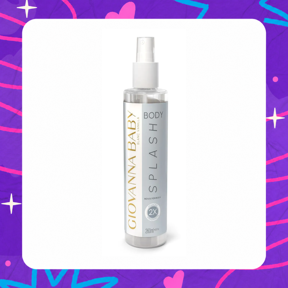 Desodorante Body Splash Giovanna Baby Blanc Vanilla 260 ml