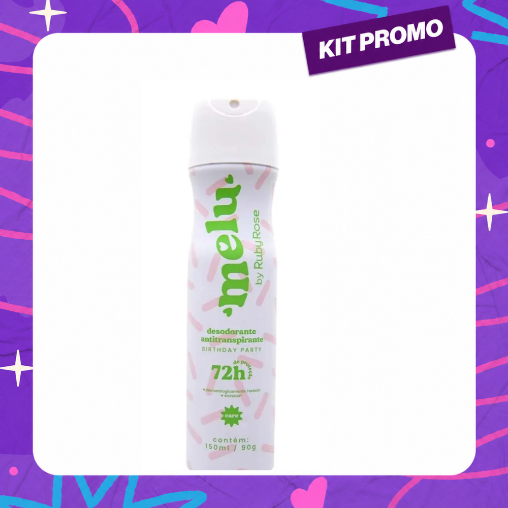 Desodorante Aerosol Melu Birthday Party 150ML