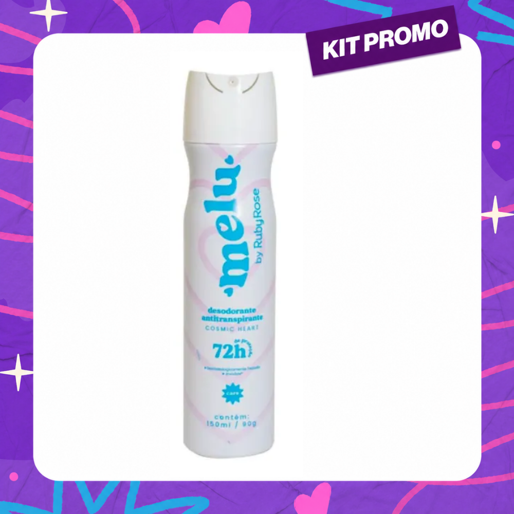 Desodorante Aerosol Melu Cosmic Heart 150ML