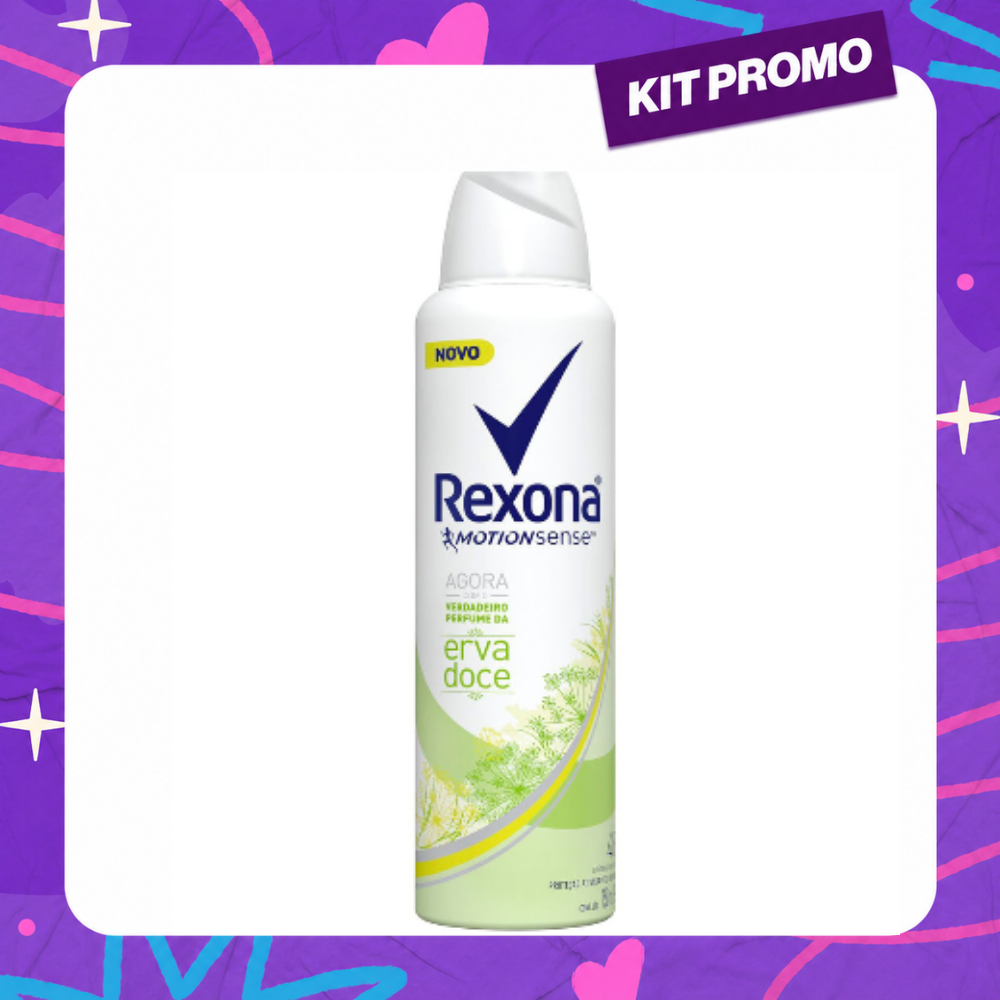 Desodorante Aerosol Rexona Erva-Doce 150 ml
