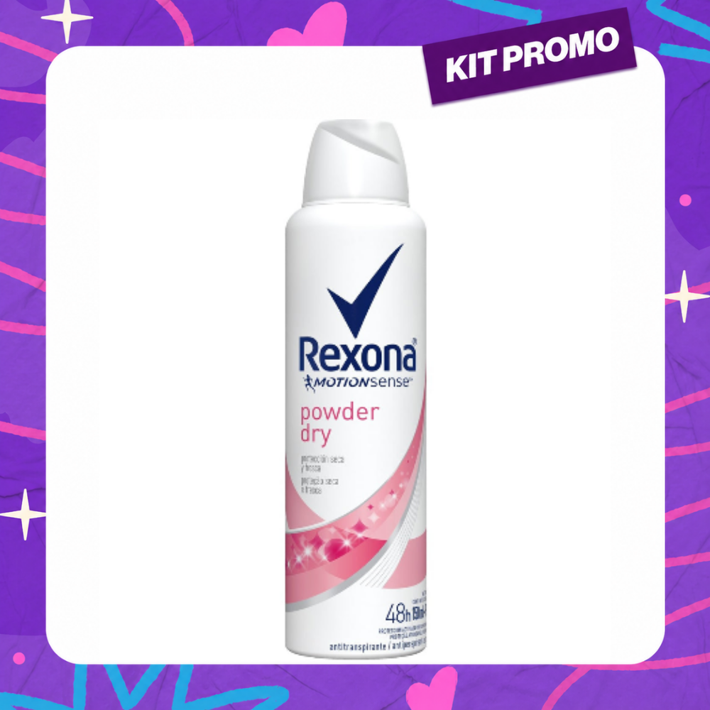 Desodorante Aerosol Rexona Powder Dry 150 ml