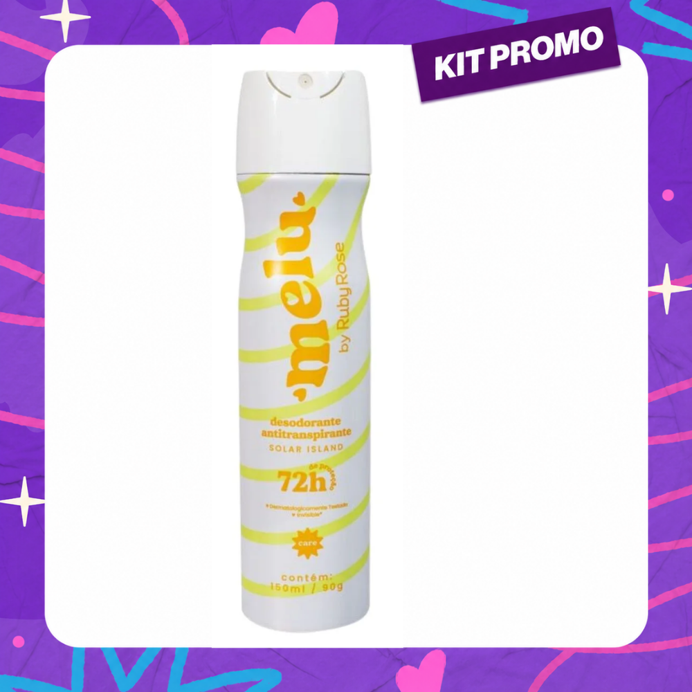 Desodorante Aerosol Melu Solar Island 150ML