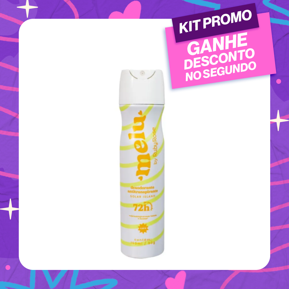 Desodorante Aerosol Melu Solar Island 150ML