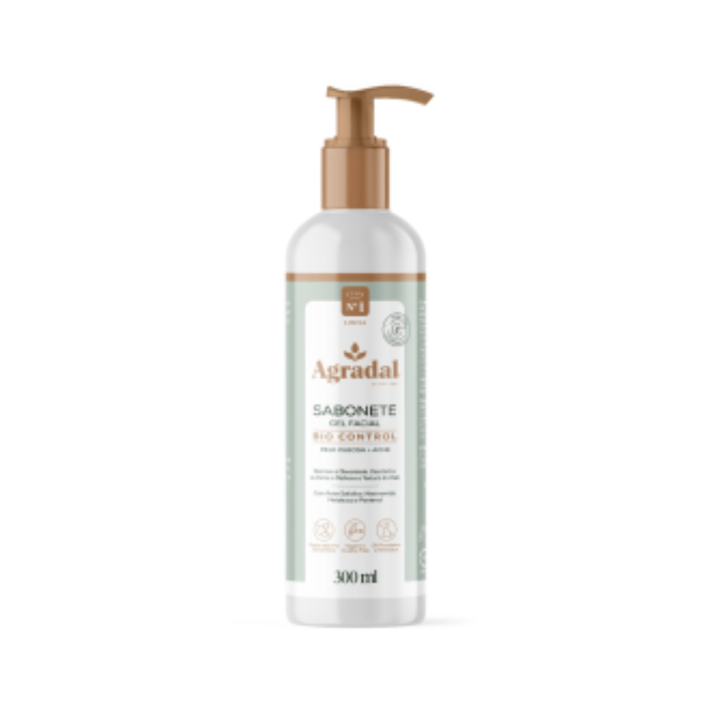 Sabonete Gel Facial Agradal Bio Control 300 ml