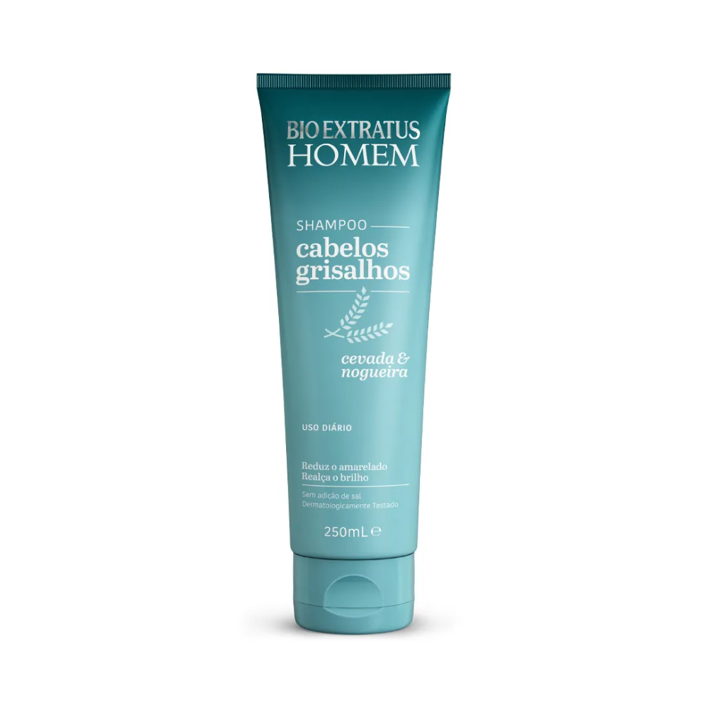 Shampoo Bio Extratus Homem Cabelos Grisalhos 250ml