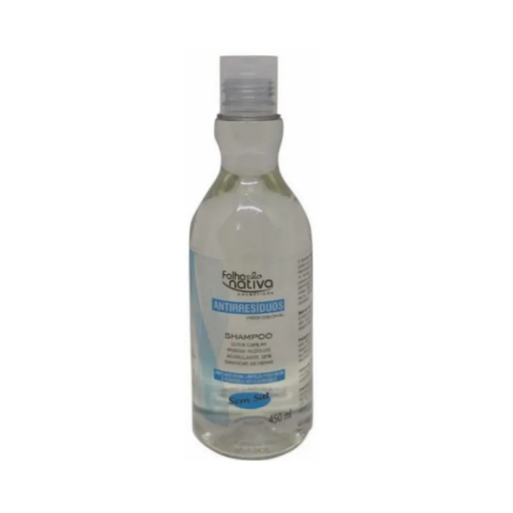 Shampoo Folha Nativa Antirresíduos 450ml