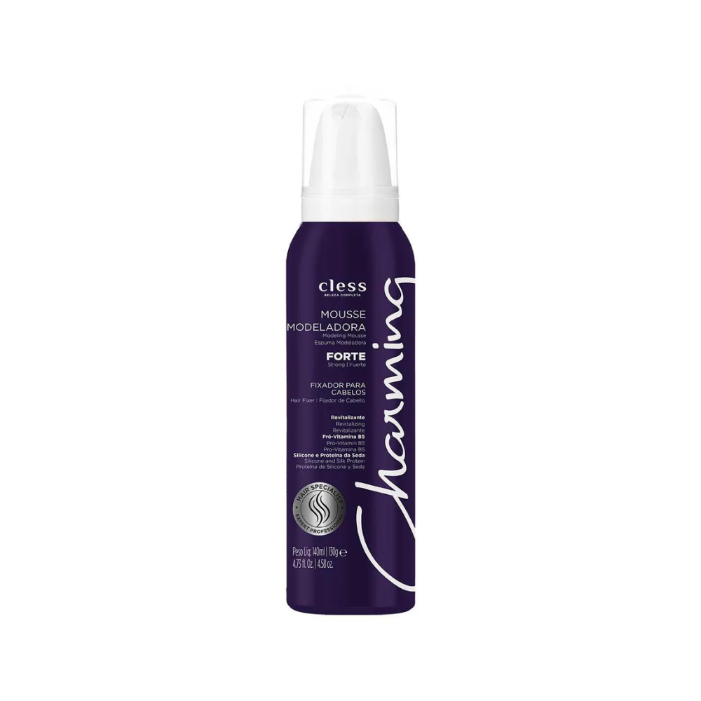 Mousse Modeladora Cless Charming Forte 140 ml
