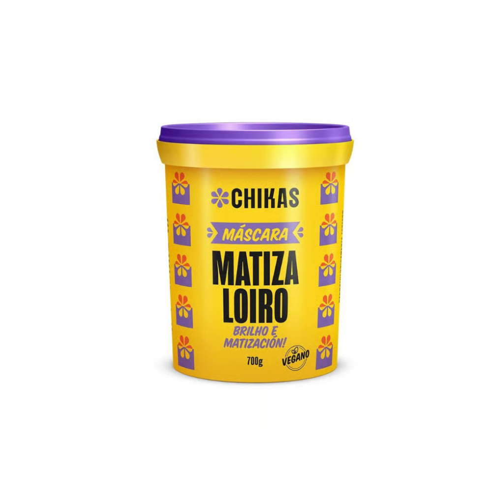 Máscara Capilar Chikas Matiza Loiro 700 g