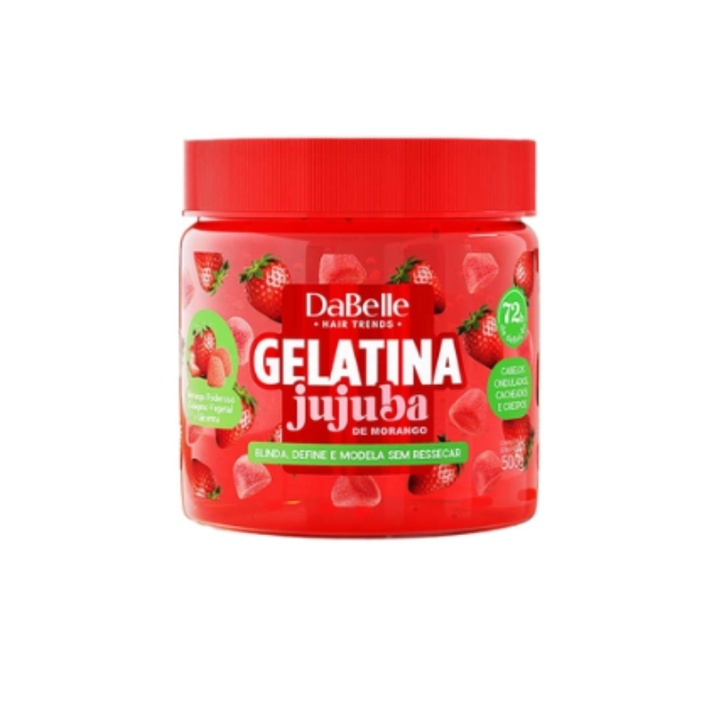 Gelatina DaBelle Jujuba de Morango 500g