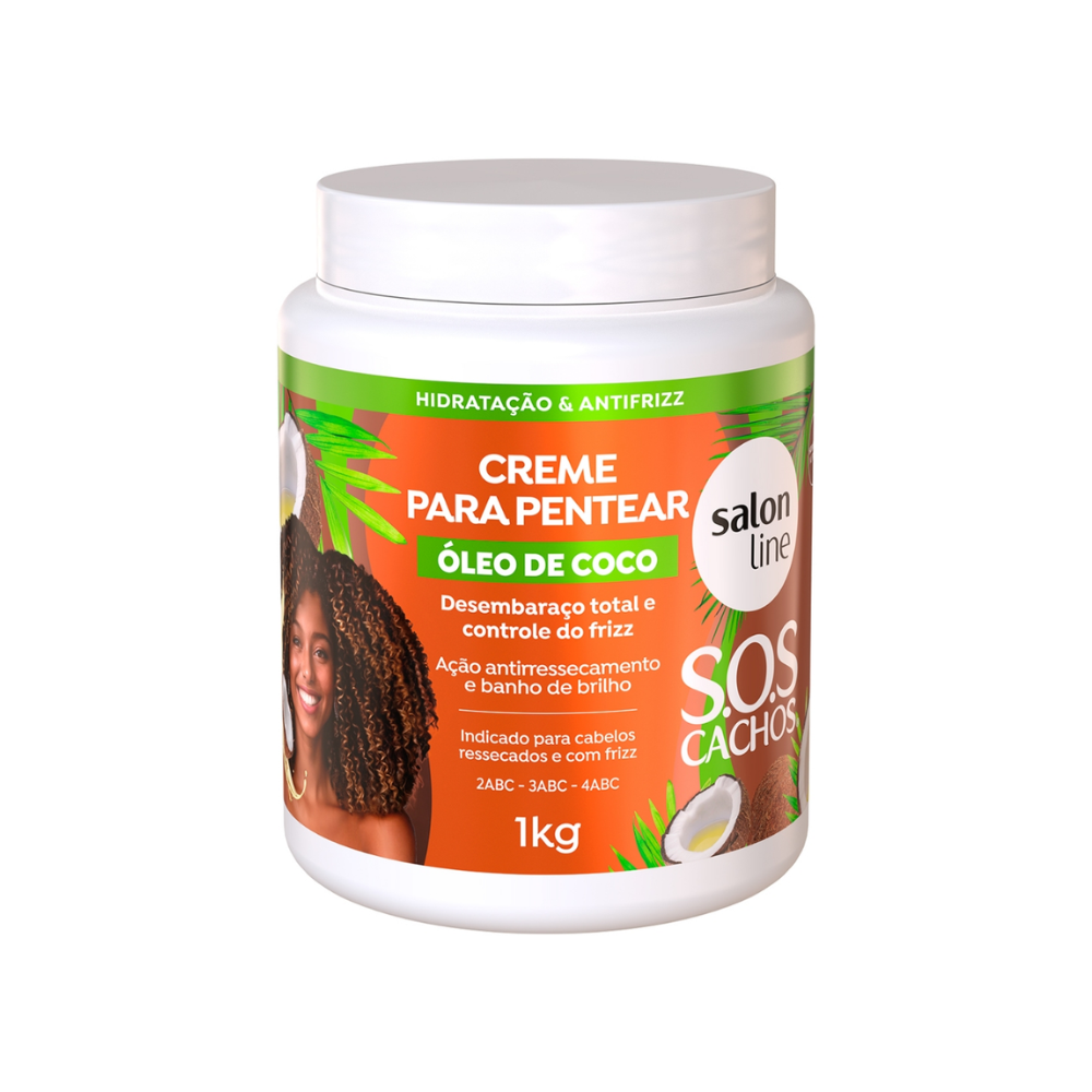 Creme para Pentear Salon Line SOS Coco 1kg