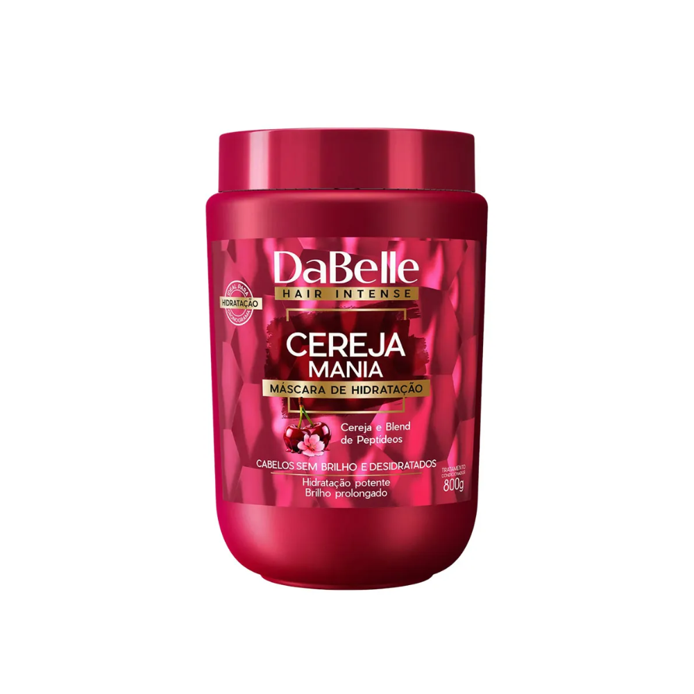 Máscara Capilar DaBelle Cereja Mania 800g
