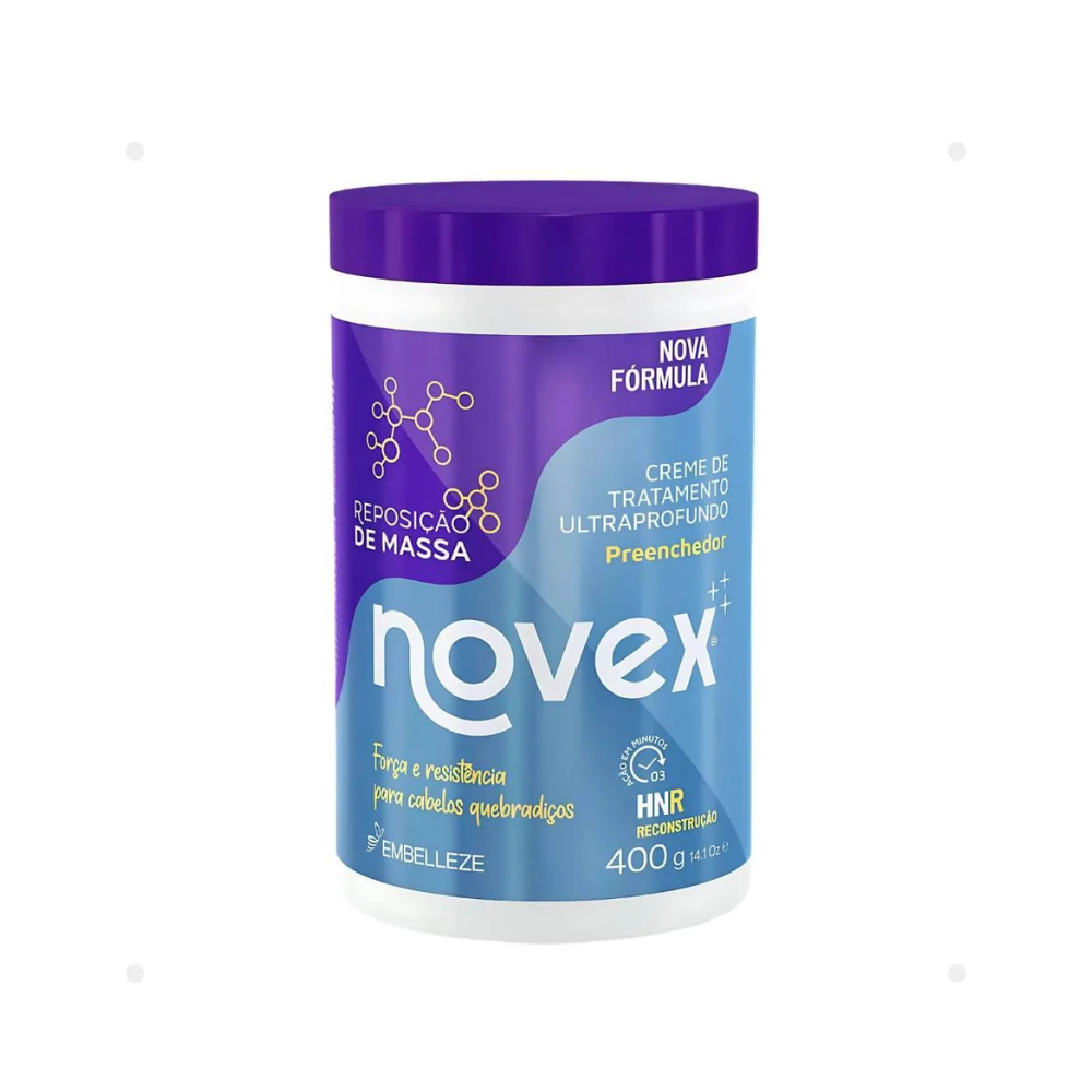 Creme de Tratamento Embelleze Novex Reposição de Massa 400g