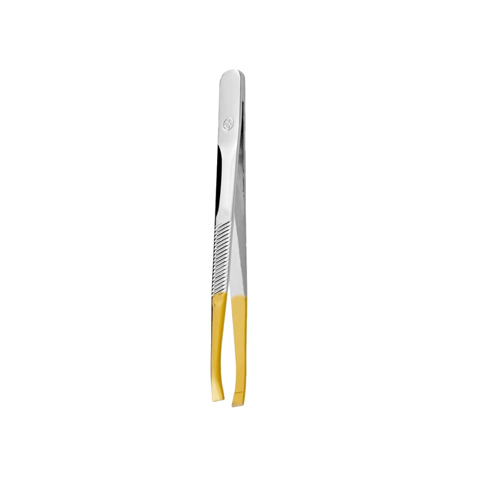 Pinça Mundial Gold Ponta Reta Ref. BC-392