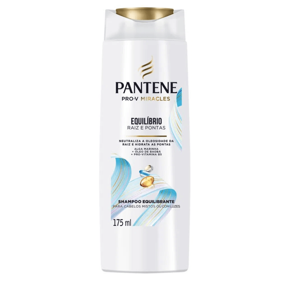 Shampoo Pantene Equilíbrio Raiz e Pontas 175ml