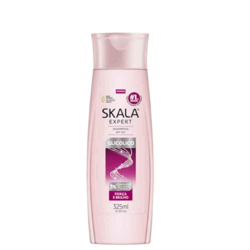 Shampoo Skala Glicólico Força e Brilho 325ml