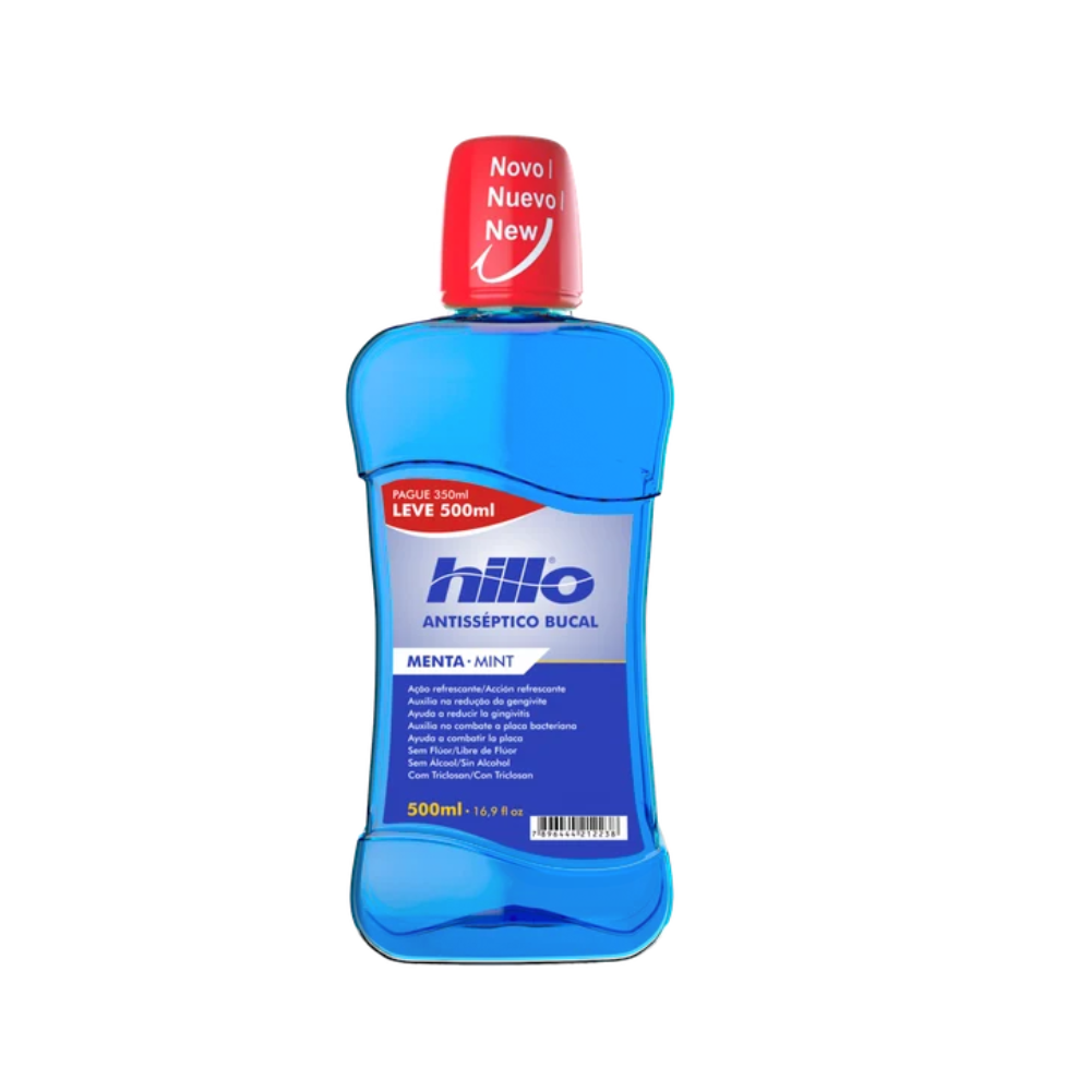 Enxaguante Bucal Hillo Menta Mint 500 ml