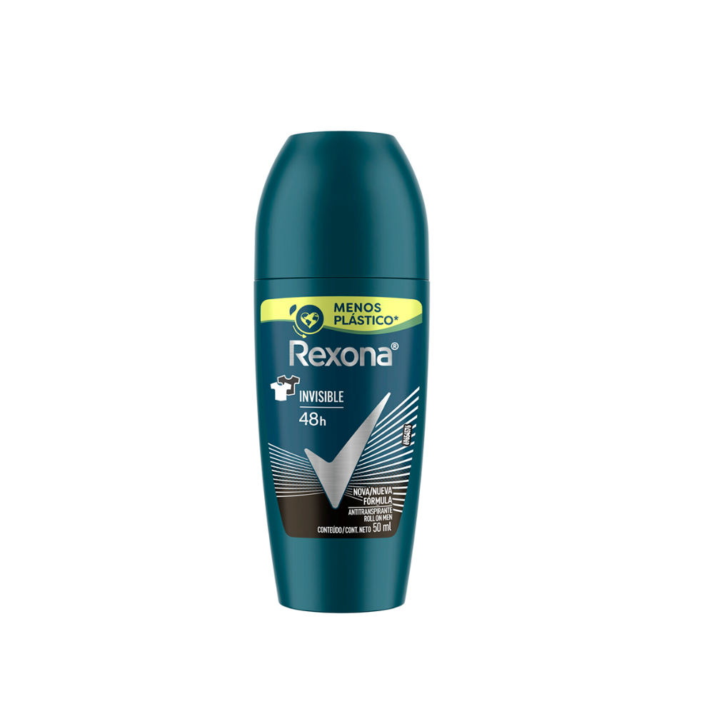 Desodorante Roll-On Rexona Men Invisible 50 ml