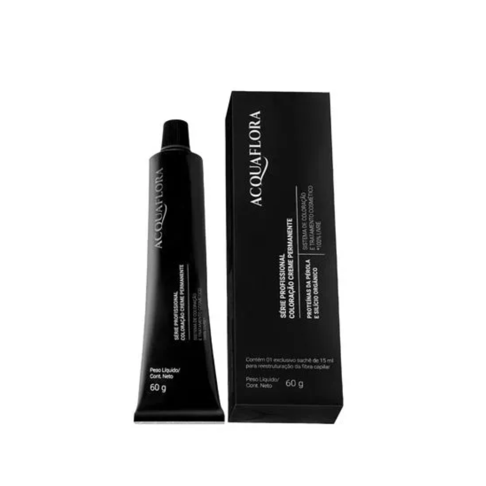 Coloração Permanente Acquaflora Castanho Natural 4.0
