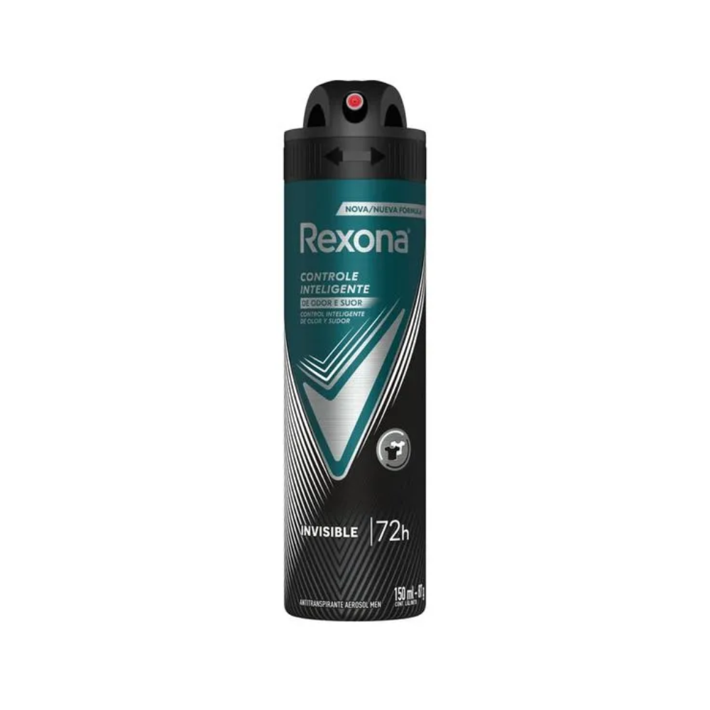 Desodorante Aerosol Rexona Men Invisible 150 ml