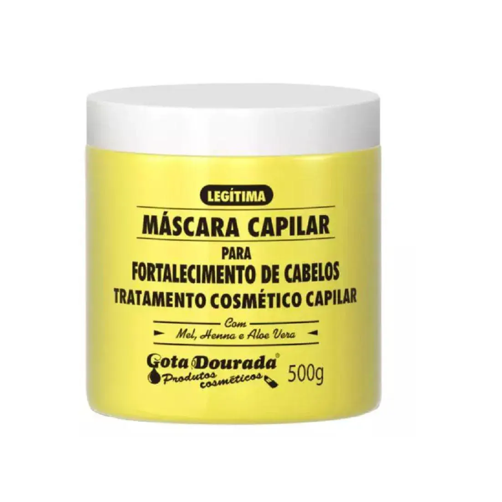 Máscara Capilar Gota Dourada Fortalecimento 500 g