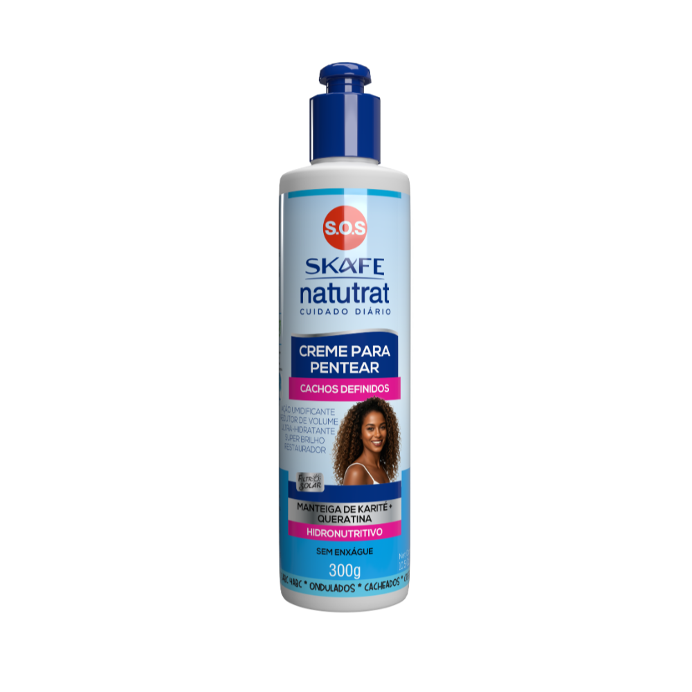 Creme para Pentear Skafe Natutrat SOS Cuidado Diário 300g