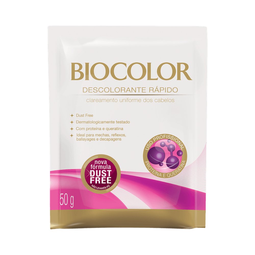 Pó Descolorante Biocolor Proteína e Queratina 50 g